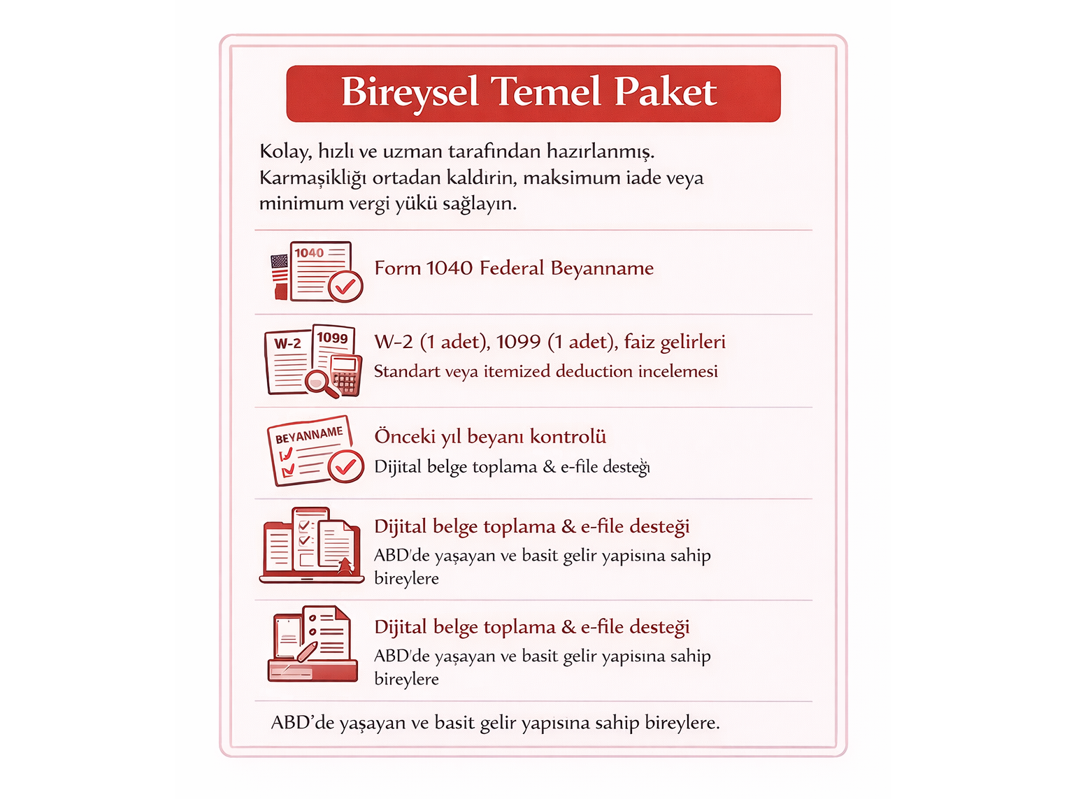 ABD'de Vergi Danışmanlığı